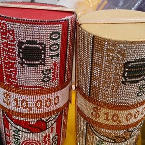 Rhinestone money bag